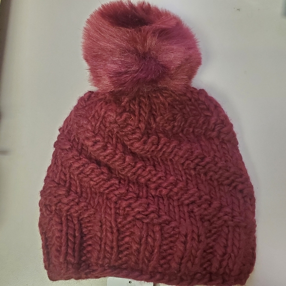 Free People High Line Pom Beanie Hat NWT - Picture 6 of 6